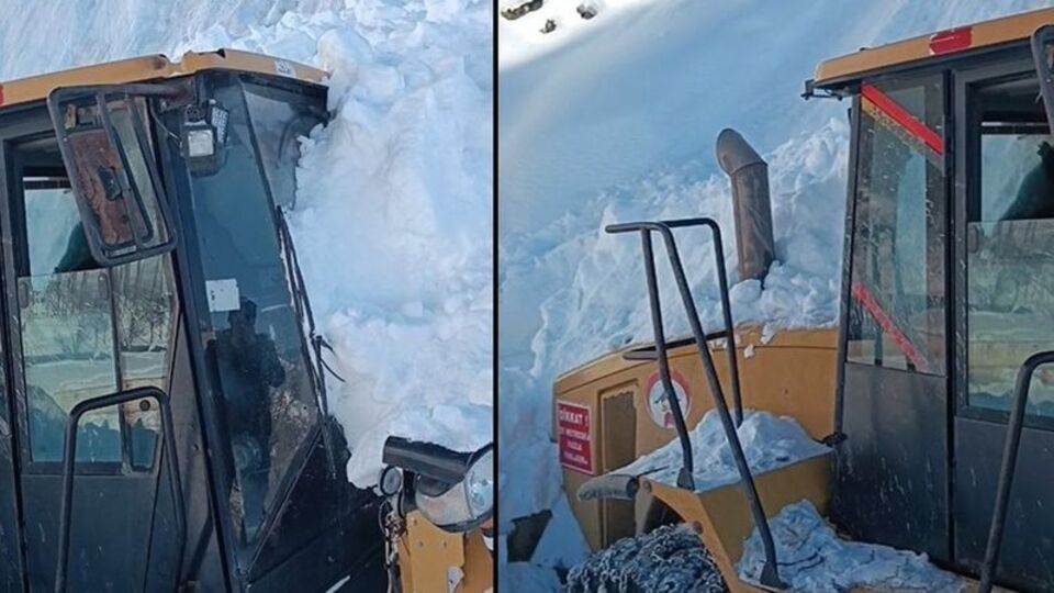 Hakkari'de yürekler ağza geldi! Operatör son anda kurtuldu