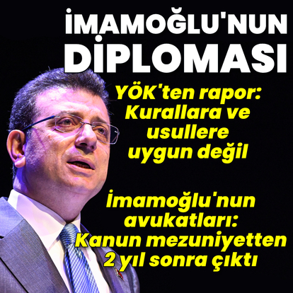 İmamoğlu'nun diploması! YÖK ve avukatlardan açıklama