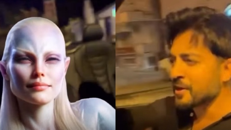 Andromedalı sevgilisini paylaştı