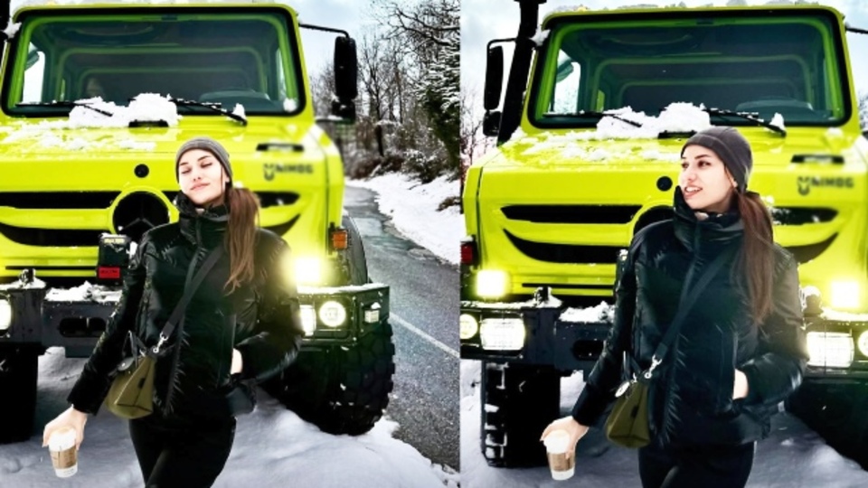 "Çöp kamyonu mu o?"