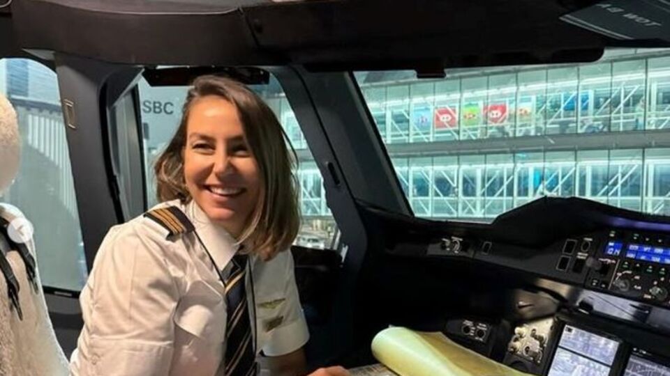 En büyük uçağı kullanan ilk Türk kadın pilot oldu