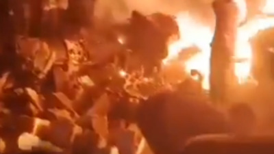 Sudan'da askeri uçak düştü