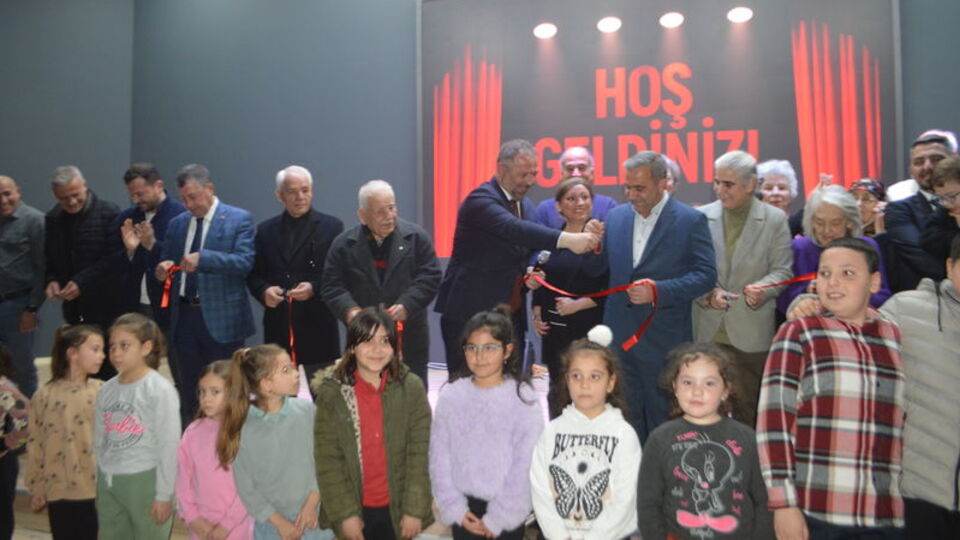 Gömeç'te kültür merkezi açıldı