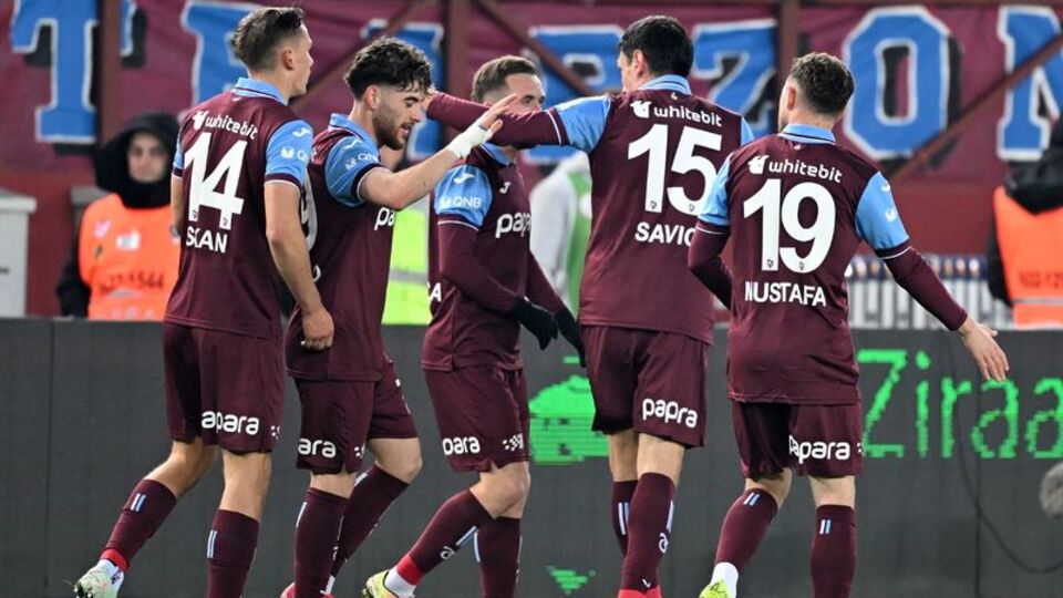 Trabzonspor kupada çeyrek finalde!