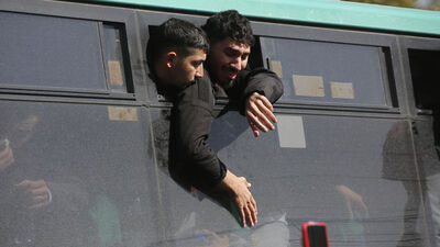 Filistinli esirler serbest bırakılmaya başlandı