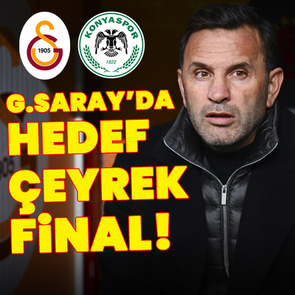 G.Saray'da hedef çeyrek final!