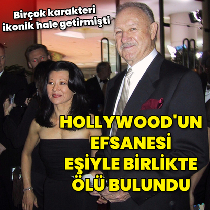 Ünlü oyuncu ve eşi ölü bulundu