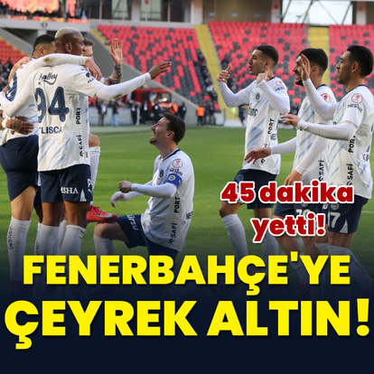 Fenerbahçe kupada namağlup çeyrek finalde!