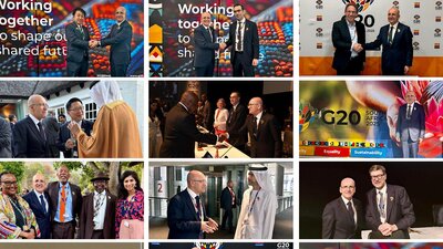 Bakan Şimşek'ten G20 kapsamında ikili temaslar