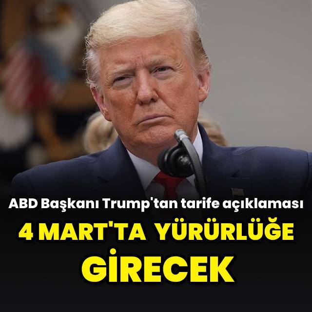 "4 Mart'ta planlandığı gibi yürürlüğe girecek"