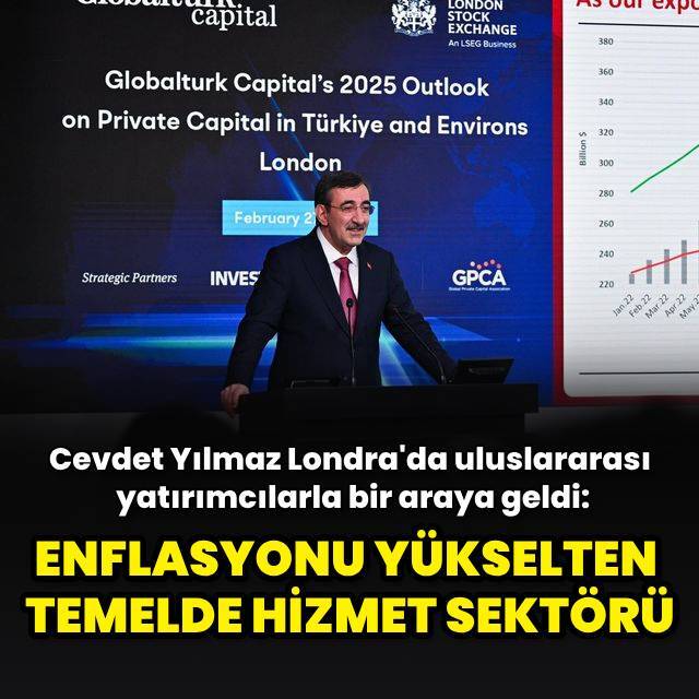 "Enflasyonu yükselten temelde hizmet sektörü"