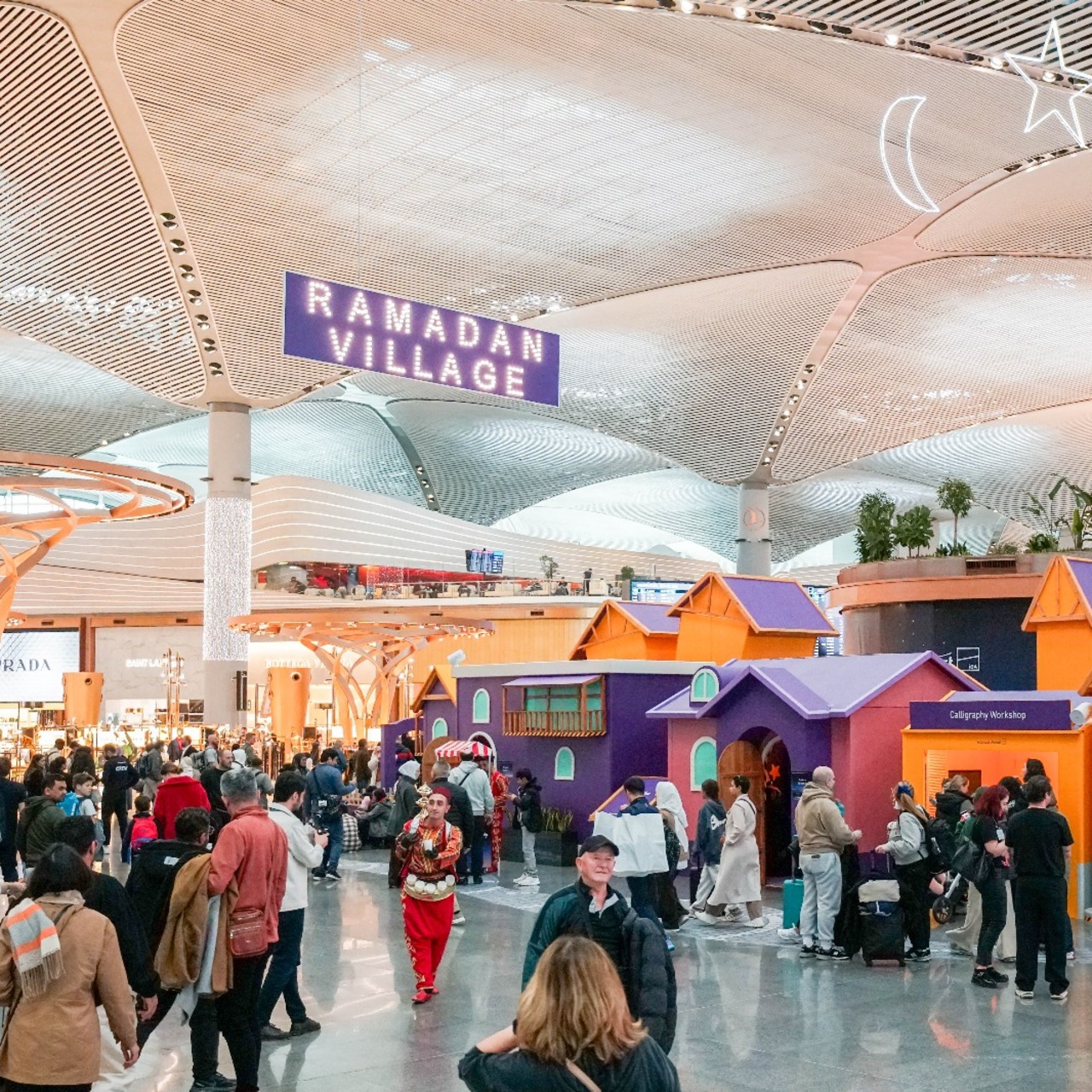 İstanbul Havalimanı’nda Ramazan Köyü kuruldu