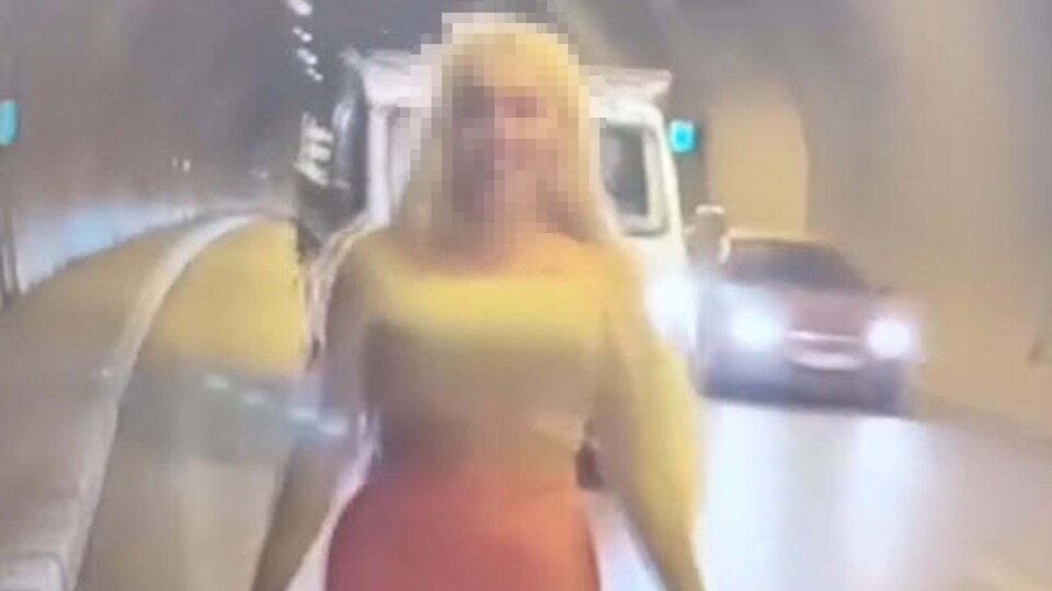 Tünelde dans edip araçları durdurdu!