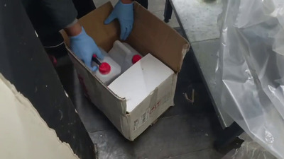 Yüzey temizleyici süsüyle sahte alkol!