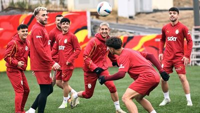 Galatasaray'da Kasımpaşa mesaisi başladı