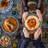 Birinci güne özel iftar menüsü!