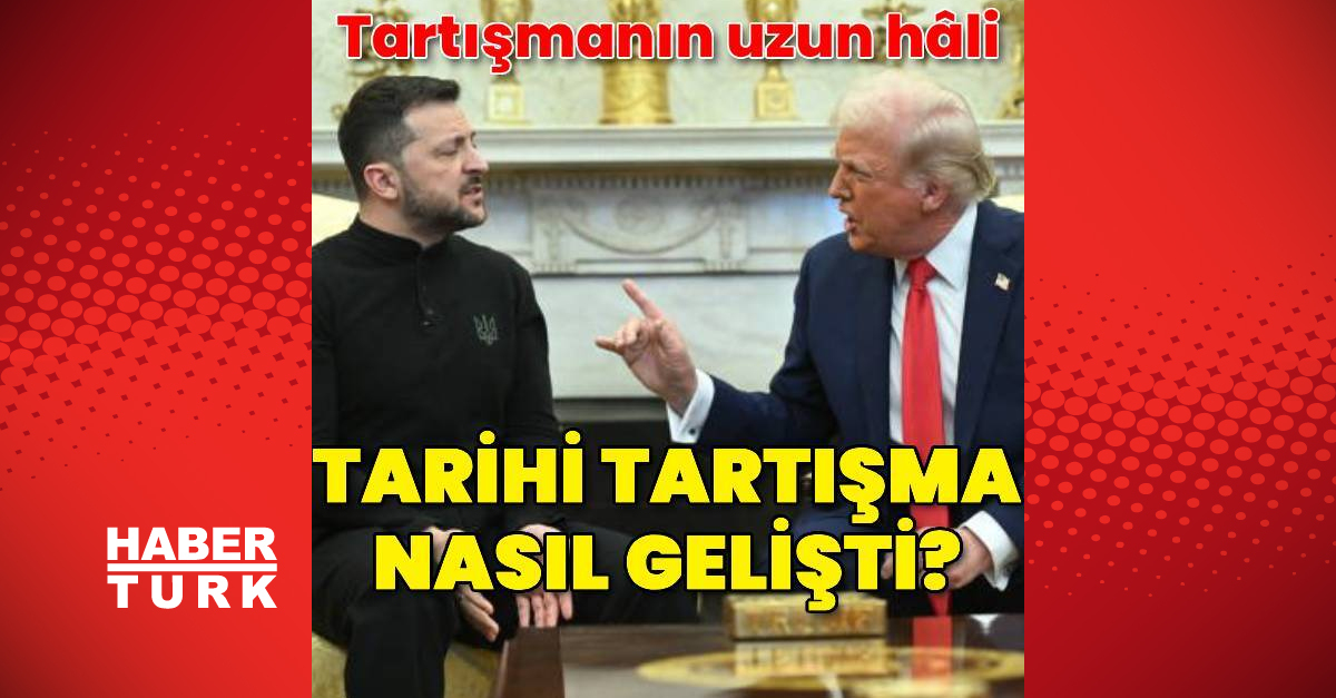 Trump ve Zelenskiy Tartışması