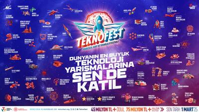 TEKNOFEST 2025 teknoloji yarışmaları başvurularında son gün