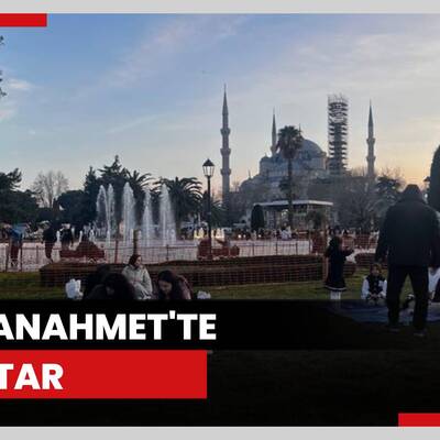 Sultanahmet'te ilk iftar heyecanı
