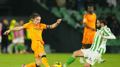 Real Madrid'e Betis şoku!