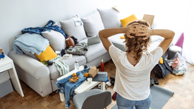 Evin dağınıklığı daha da stres demek!