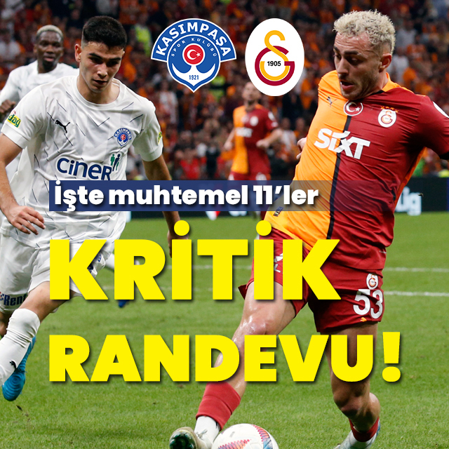 Galatasaray, Kasımpaşa deplasmanında