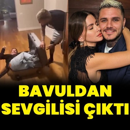 Bavuldan sevgilisi çıktı