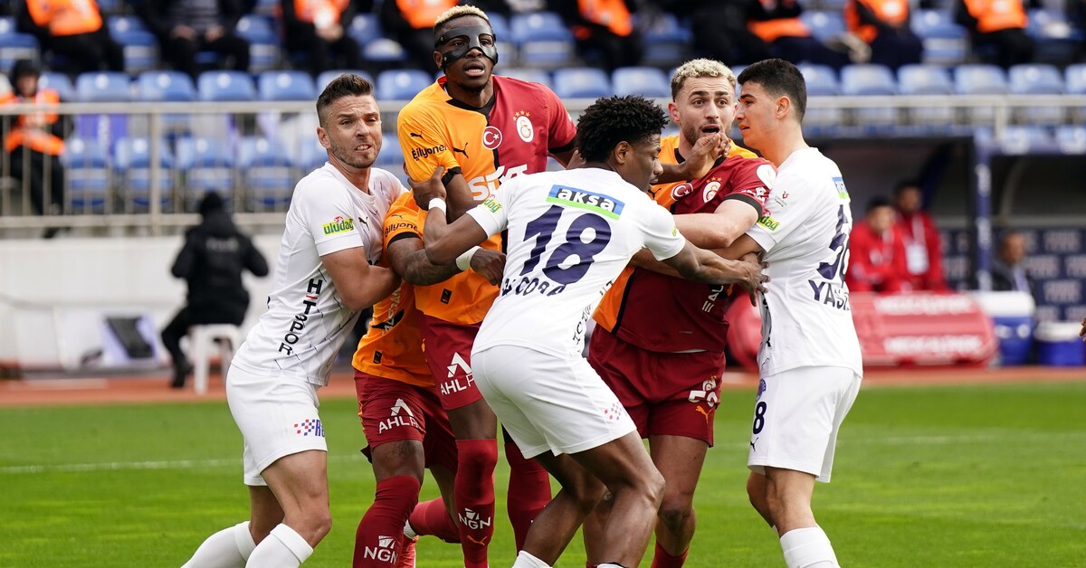 Kasimpasa：3 -Galatasaray：3 |一致する結果