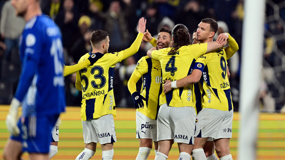 Fenerbahçe sahasında rahat kazandı!