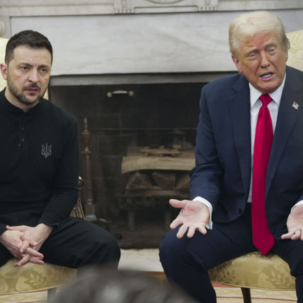 Trump-Zelenskiy tartışması protesto edildi