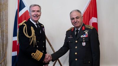 Genelkurmay Başkanı, Radakin ile görüştü