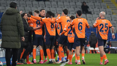 Başakşehir tek golle üç puanı aldı