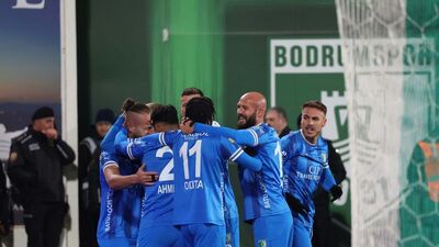 Bodrum FK 15 maç sonra yükselişte!