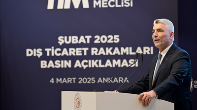 Şubatta dış ticaret açığı yükseldi