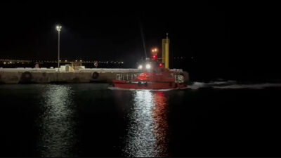 Çanakkale Boğazı'nda kılavuz kaptan denize düştü