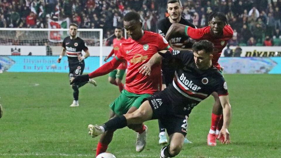 Amed ile G.Birliği yenişemedi