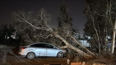 Hatay'da fırtına etkili oldu