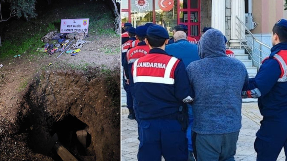 Didim'de kaçak kazıya 12 gözaltı