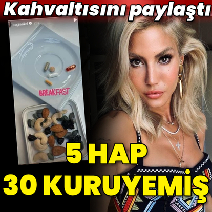Kahvaltısını paylaştı