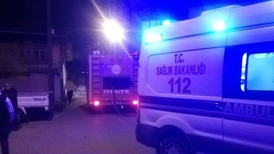 Metruk evde yangın: 1 ölü