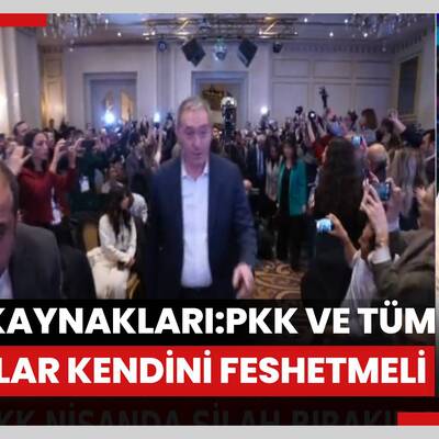 MSB kaynakları: PKK ve tüm gruplar kendini feshetmeli