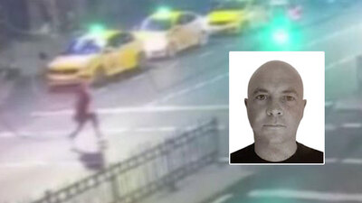 Beşiktaş'ta kahreden kaza! Glasgow Rangers taraftarı öldü! O anlar kamerada!