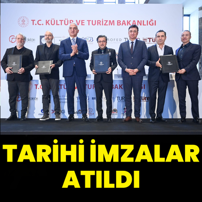Tarihi imzalar atıldı