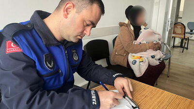 Bafra'da dilenci operasyonu