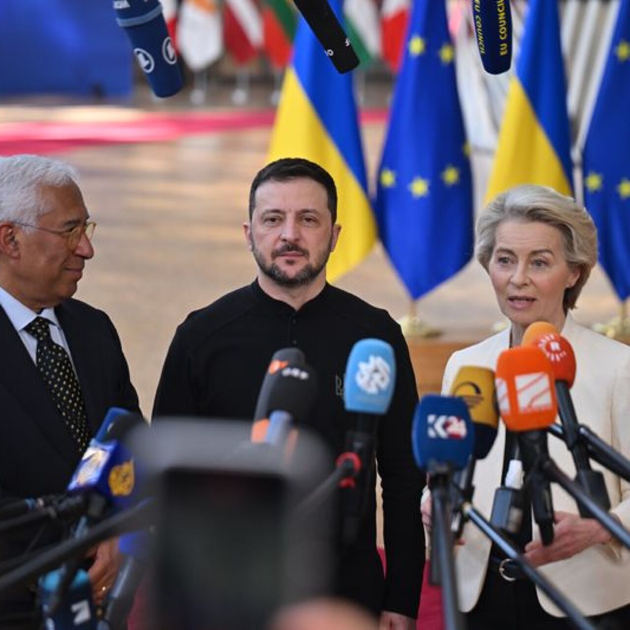 AB Zelenskiy'ye desteğini yineledi