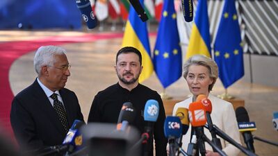 AB Zelenskiy'ye desteğini yineledi