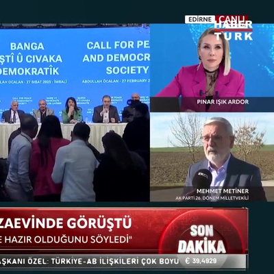 Metiner, Demirtaş'ı cezaevinde ziyaret etti