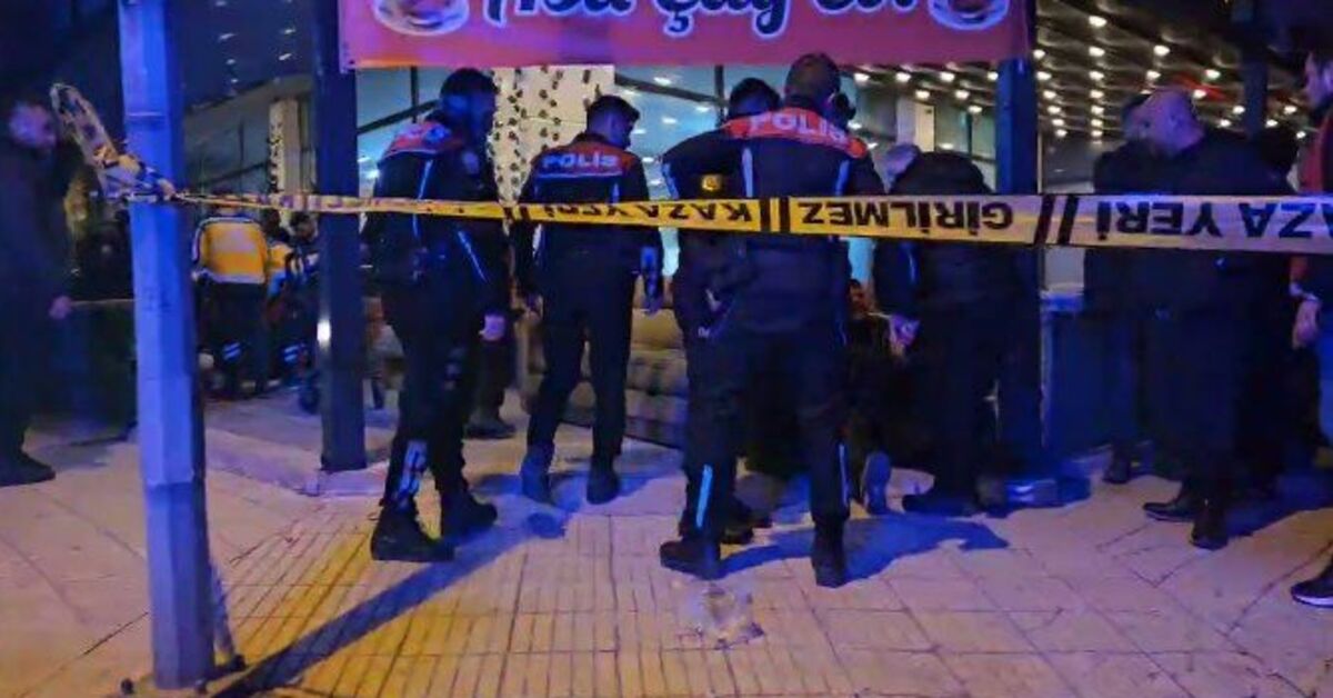 Çay ocağına silahlı saldırı