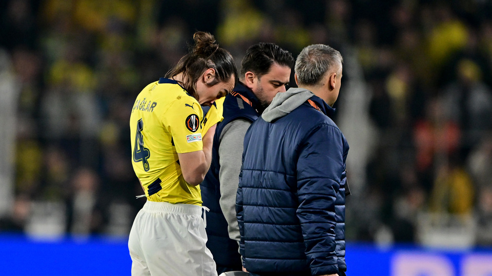 Çağlar Söyüncü'de ödem ve kanama