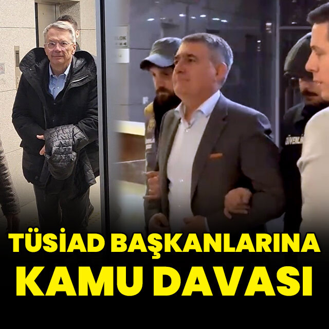 TÜSİAD başkanlarına kamu davası